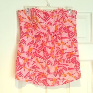 Lily Pulitzer Strapless Top